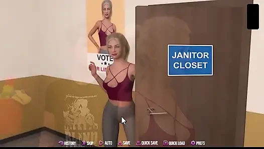 Raja kampus #3 aku pergi untuk membantu lindsey