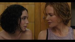 Matilda De Angelis Nude And Nicole Kidman – Lesbian kiss