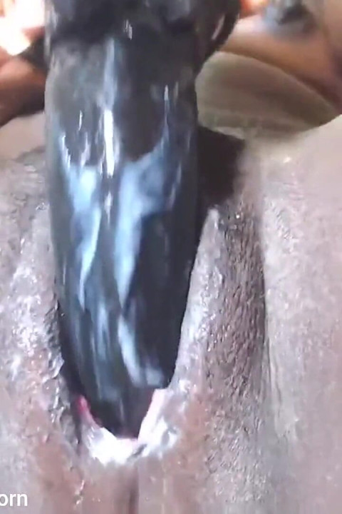 Pounding My Pussy with 12inch Dildo Creaming Orgasms