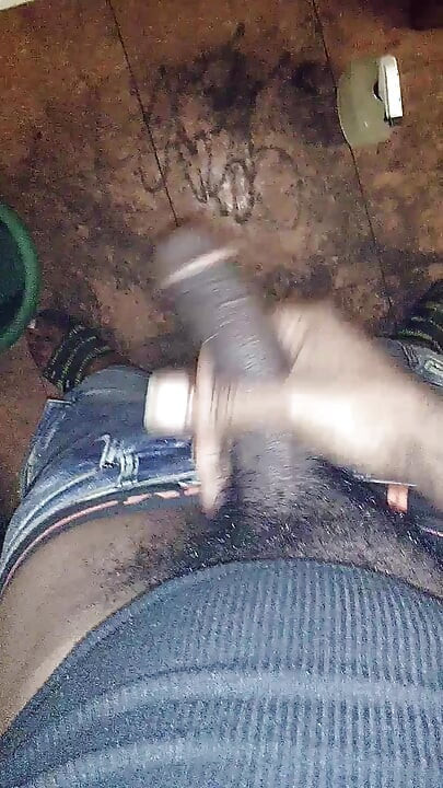 Big Black Cock PISSING In Bando Sink BBC Fetish