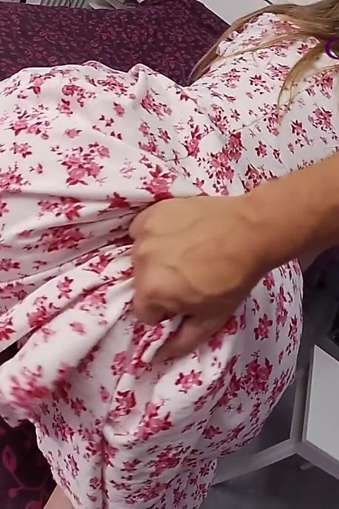 POV Stepmom with Huge Natural Tits Rides Me Cowgirl Then Gets Her Fat Ass Pounded Doggy Style!