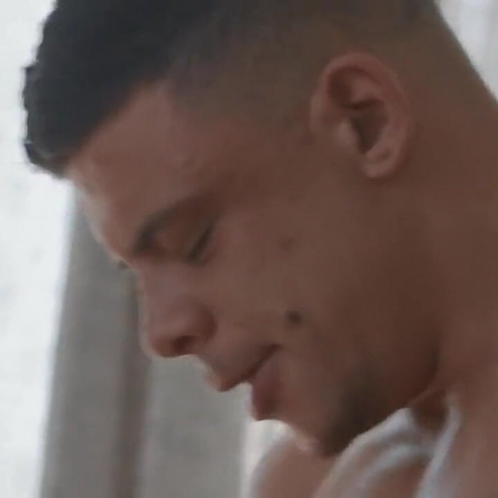 MEN- Miguel Exotic is enjoying lying , touching himself sensually, when he's joined by Felix Fox