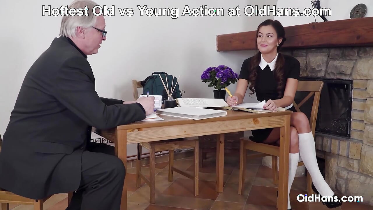 The First Lesson is Always the Hardest! Cindy Shine at OldHans