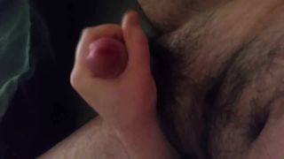 Solo wanking my cock and explosive cumshot
