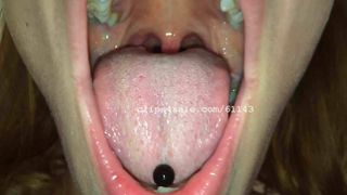 Mouth Fetish - Silvia Mouth Video 2