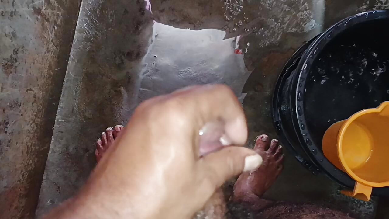 Paja en el baño