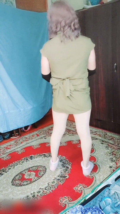 Siyah külotlu mavi seksi elbise kadın kıllı sürtük travesti beyaz vücutlu gay twink kılsız nefis cilt | Klip 1