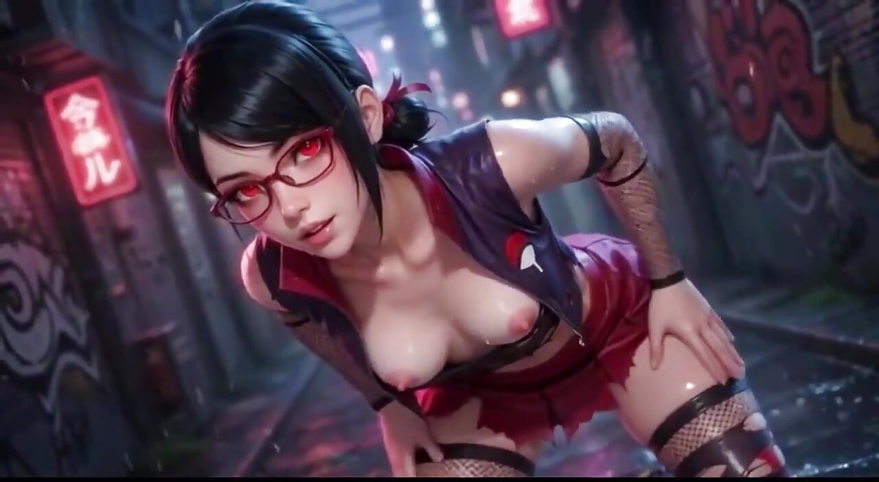 Ai - Chica De Uchiha En Cuerpo Húmedo Y Brillante Provoca - Compilación Explícita