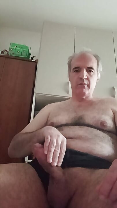 A Long Hot Masturbation of My Hard Cock on a Saturday in July