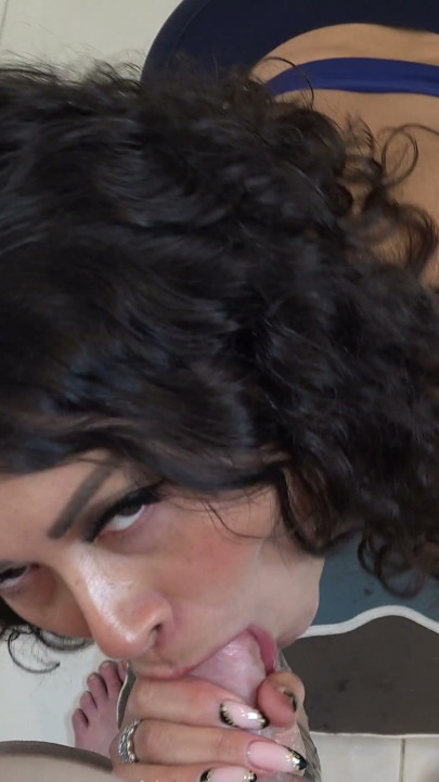 Latina with Huge Ass Eats up Older Dick