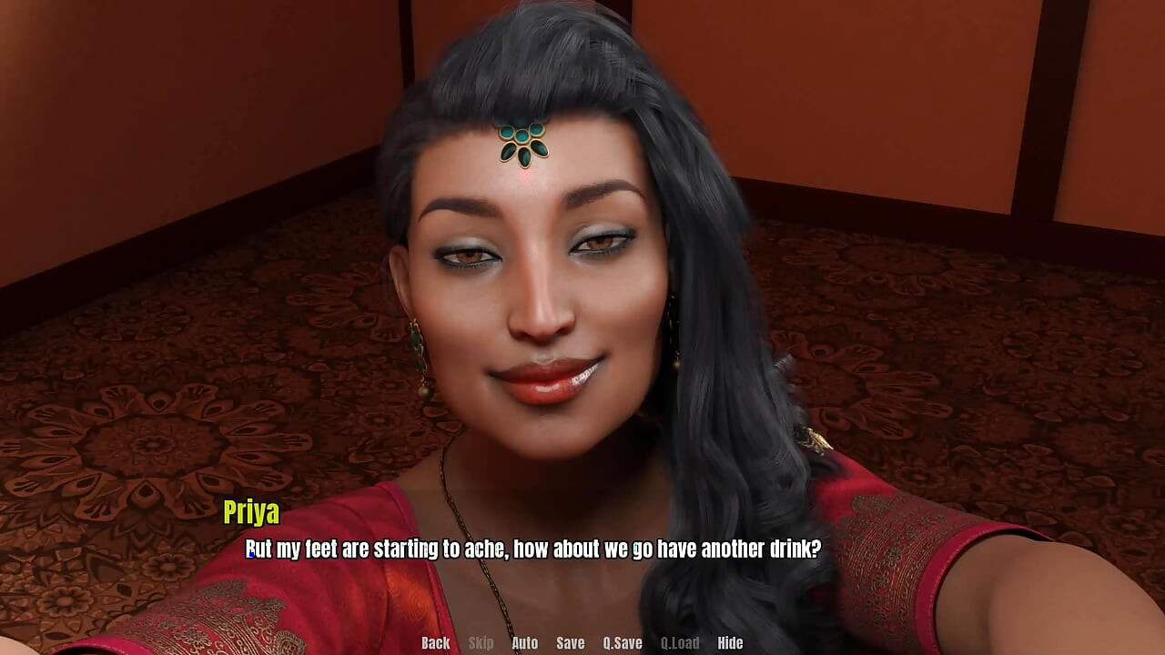 Grandma's house: Indian mature MILF and younger man on wedding ep.45