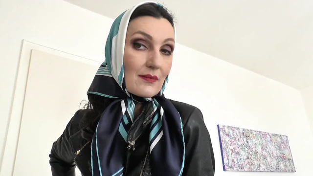 Beautiful Silk Headscarves Fashion Show, JOI, Lady Victoria Valente