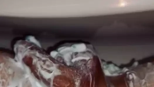Teen hot boy shave dick for daddy pov closeup