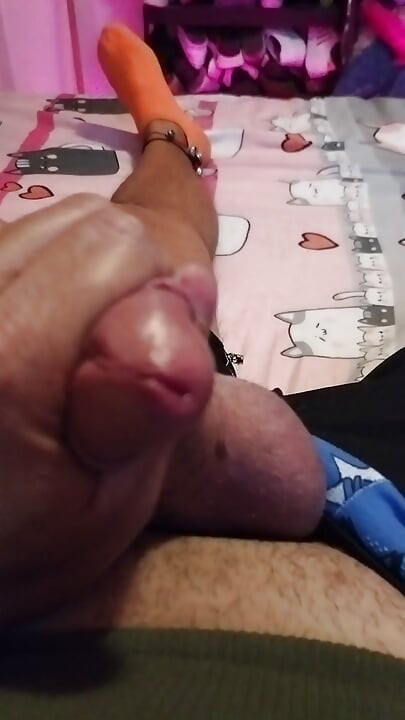 Jerk off in my room with hard dick