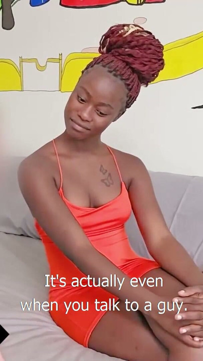 This THICK BLACK TEEN said America was her dream... climbed on and swallowed for the ticket | Clip 1