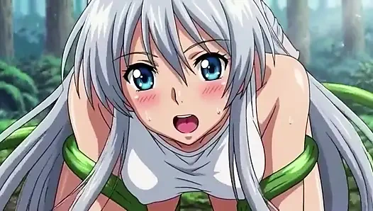 3D Hentai  Innocent Anime Girl Seduced & Fucked Hard by Lustful Plant Monster  Full Orgasm