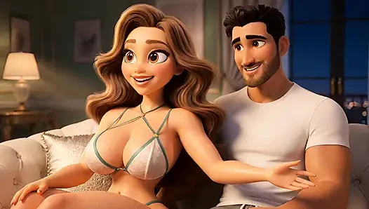 Ep9-Von mollig &ignoriert zur kurvigen schwanz-ehefrau im Emerald Micro bikini mit einem hübschen schwarzen mann