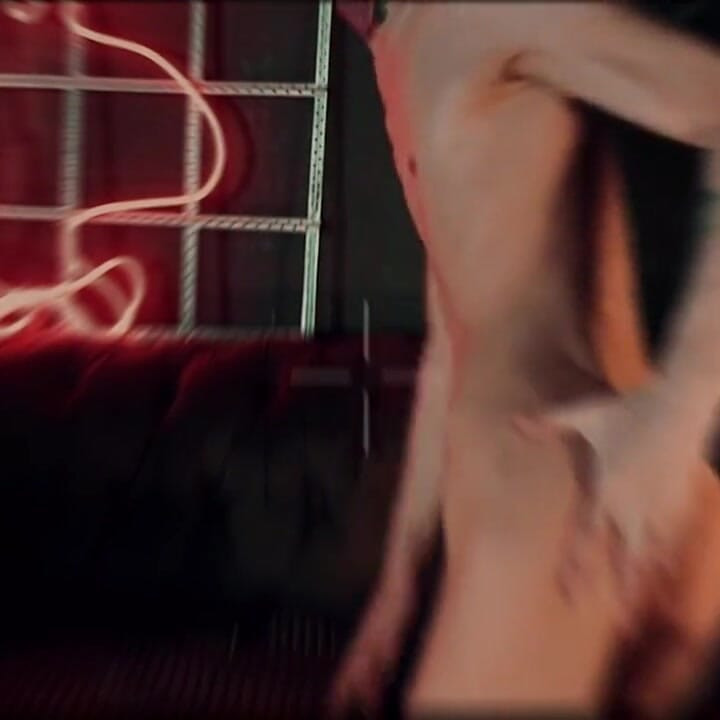 Naked Guy Spanking His Ass