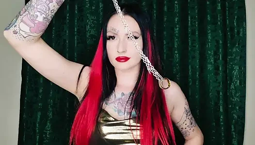 Контроль сознания. Домина Ника промывает вам мозги и сделает тебя послушным маленьким сисси.