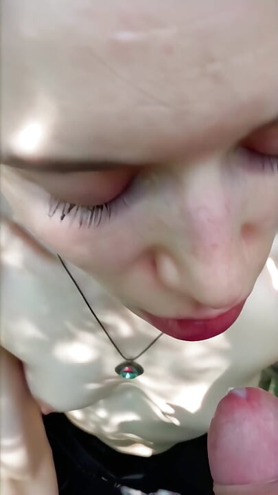 Cumshot in Mouth Slow Motion 60 Fps