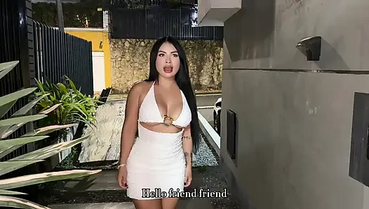 Sex addicted work friend fucks and sucks my nerdy boyfriend's cock, my first threesome