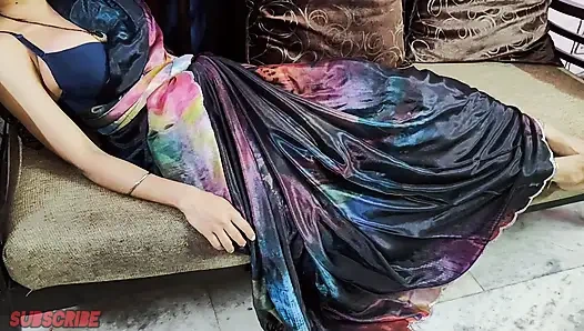 Saree fuck in all positions husband not in home but wife record all in camera