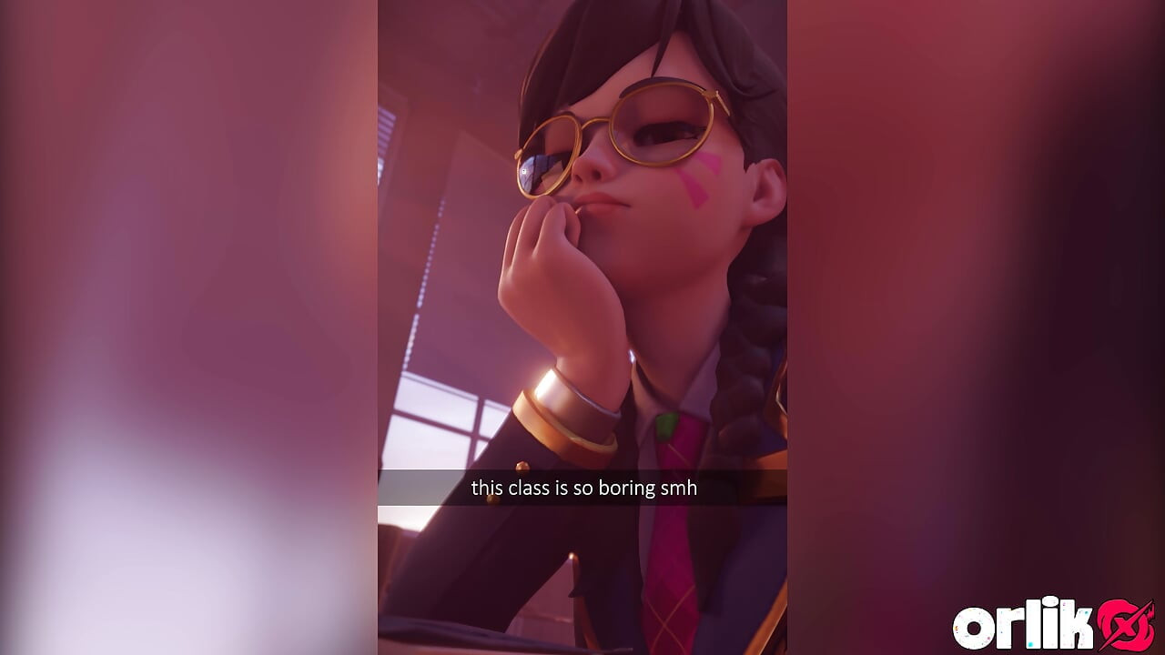 D.va de noche del club de chicas malas - clientes follan - overwatch 3d hentai