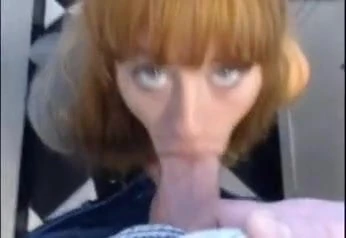 Gorgeous Cocksucking Redhead