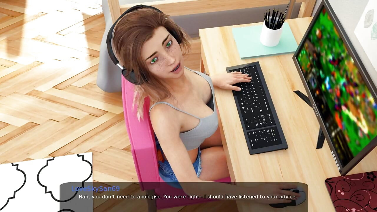 밀피 시티 v0.6e 파트 2 Loveskysan69의 보짓물 가득한 엉덩이