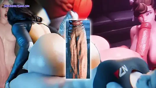 ULTIMATE 3D Futa Compilation - Hardcore Sex And Creampied Pussy ( 3D Realistic Gameplay )