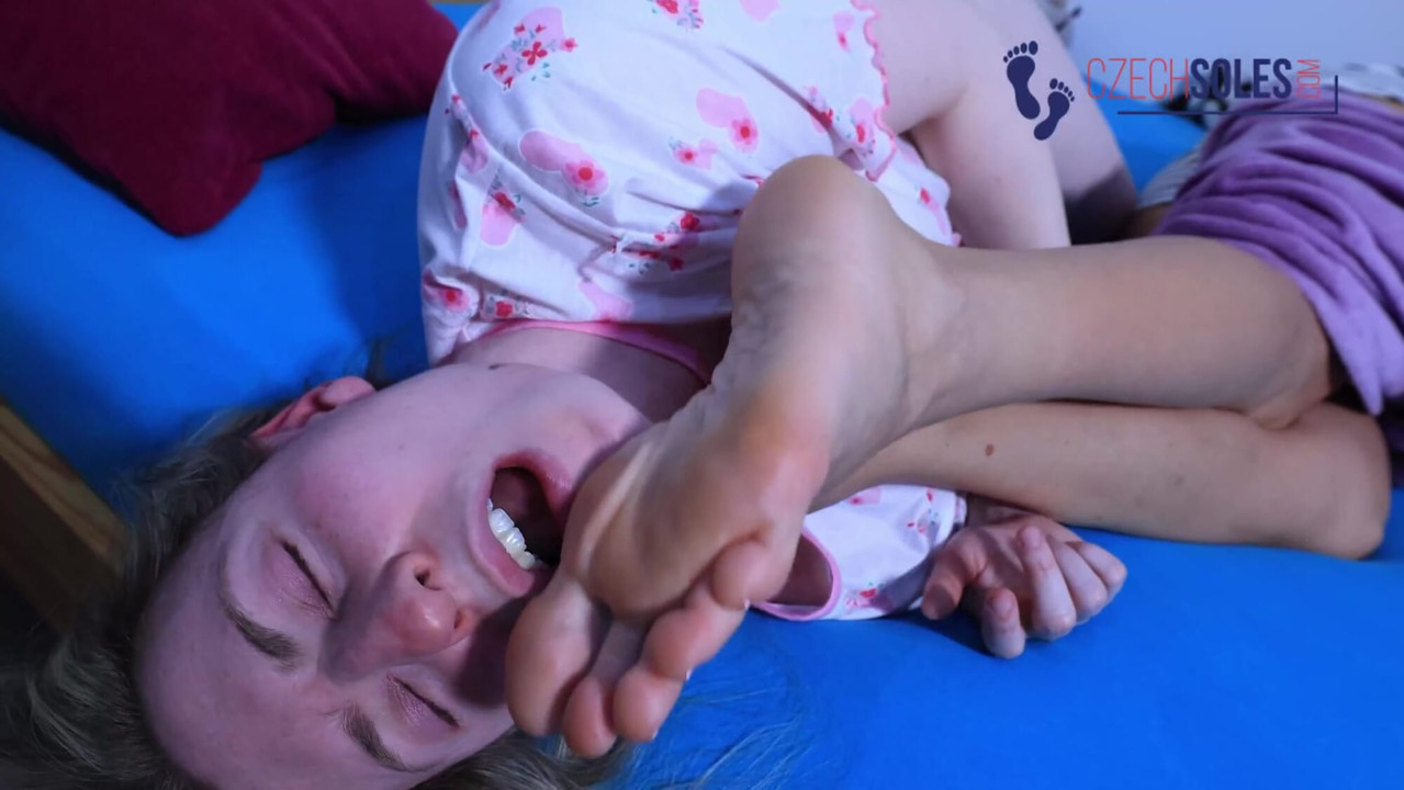 Lesbian foot smother domination