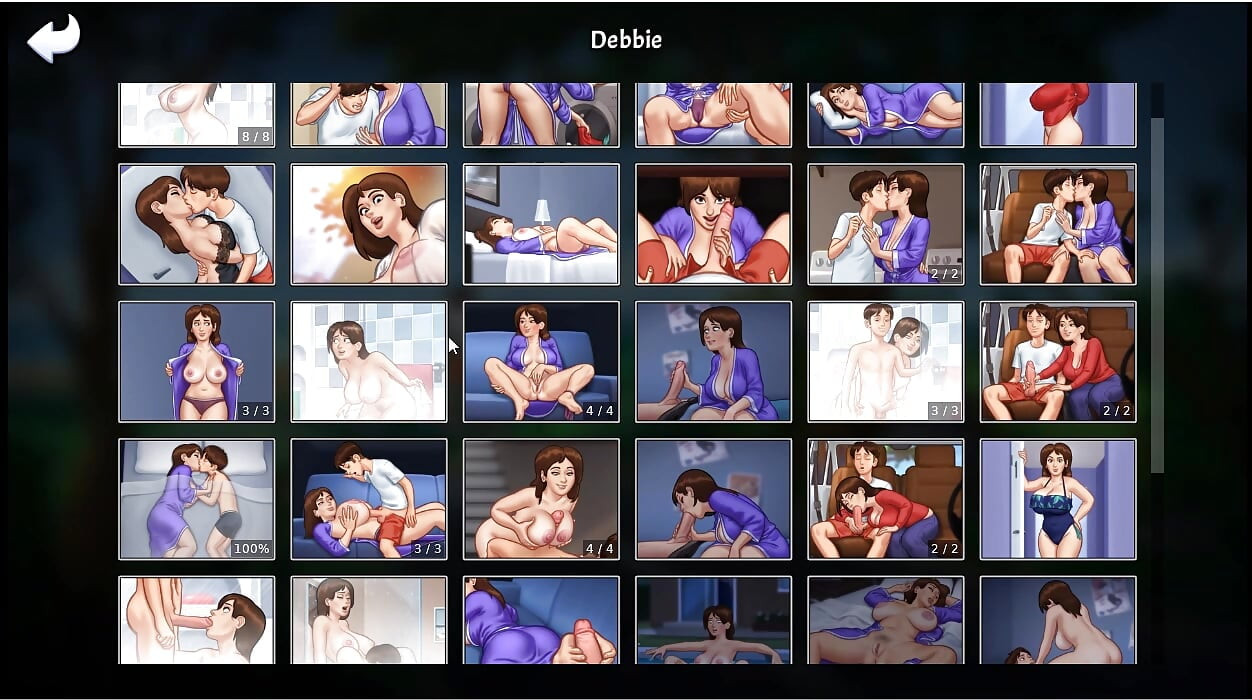 Summertime saga - gameplay - roleplay -debbie shower scenes and mutual masturbation