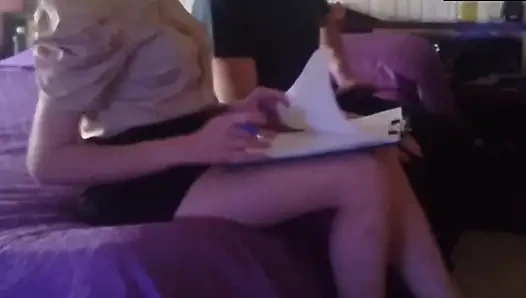 Sexy Secretary Fucks Boss and Wants Promotion