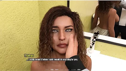 Ninenin ev oyunu orta yaşlı seksi kadını sağıyor