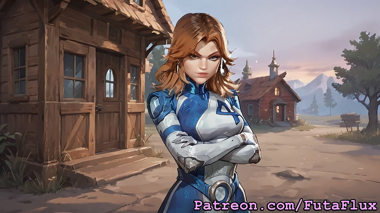 Futanari Nevidljiva Žena - Dr. Sue Storm