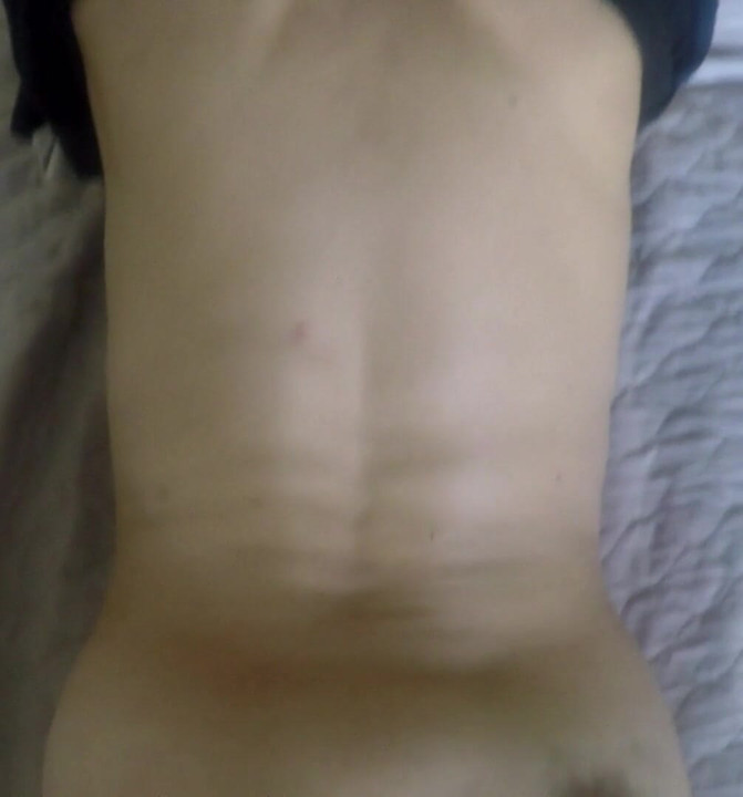 Spanking on the butt