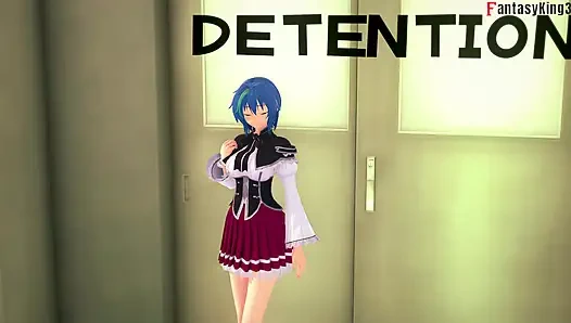 Tsubaki shinra sange banget nonton xenovia lagi asik nyepong kontol - hs dxd ntr madness 13