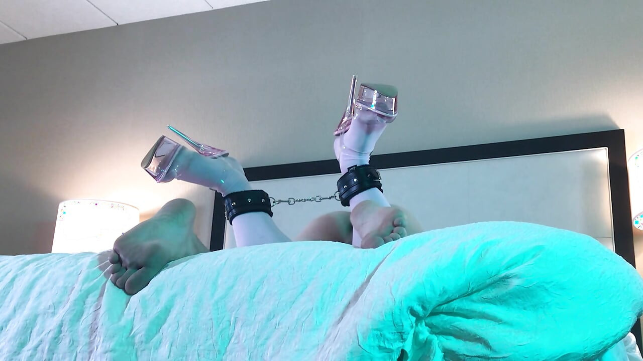 Trans Woman in Chastity Fucked Hard - Compilation 9