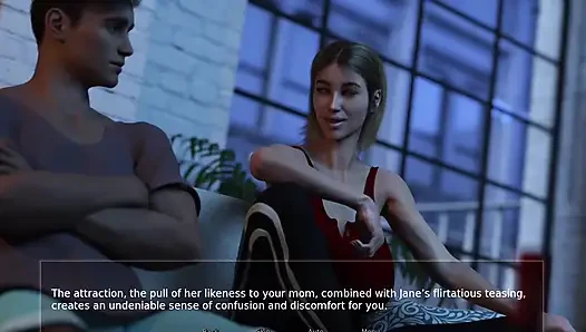 MILF Aunt Helps in Pee - Shadows of Deceit - E04