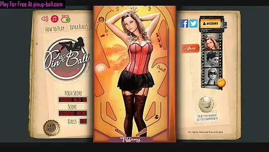 Pinup ball seksi striptizli langırt