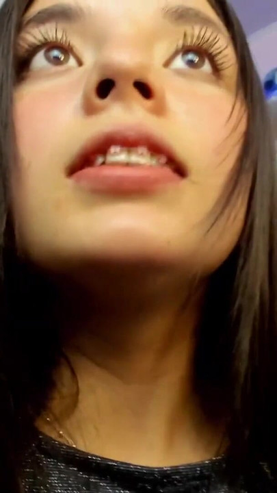 Emotional moment from "Cute college student with an innocent face squirts after masturbating her anus and then masturbating"