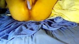 Thaise jongen anale ketting tot lila vib stretch deel 2 van 5