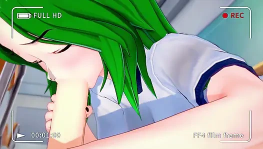 Gadis sekolah hentai hot dientot dua adegan +18