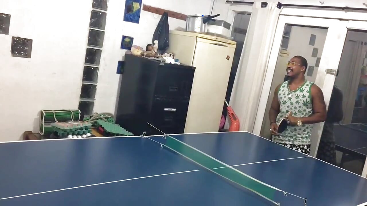 Playing Ping Pong Is Tough After the Victory