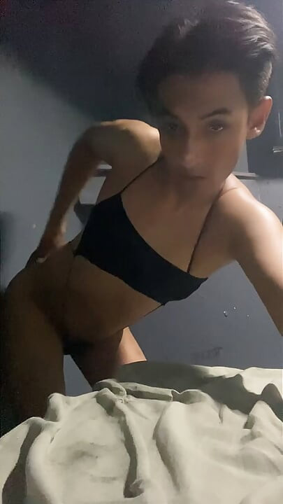 An excited little slut