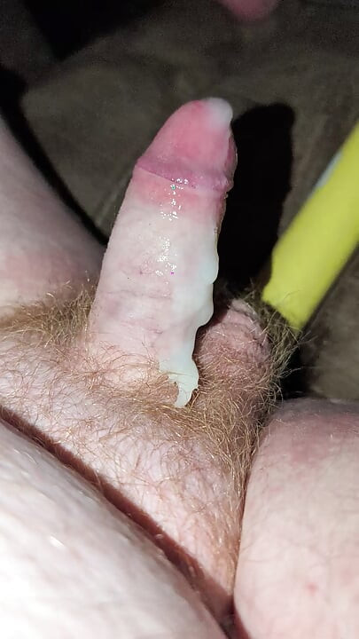Wiffle ball bat fills me up and stretches my hole