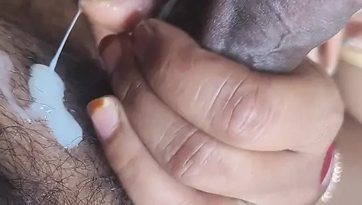 Desi telugu mädchen kommt in den mund