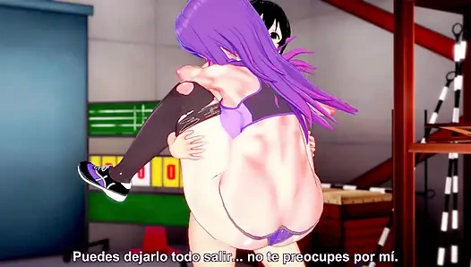 Ngentot gadis kampus yang gemuk di gym - hentai