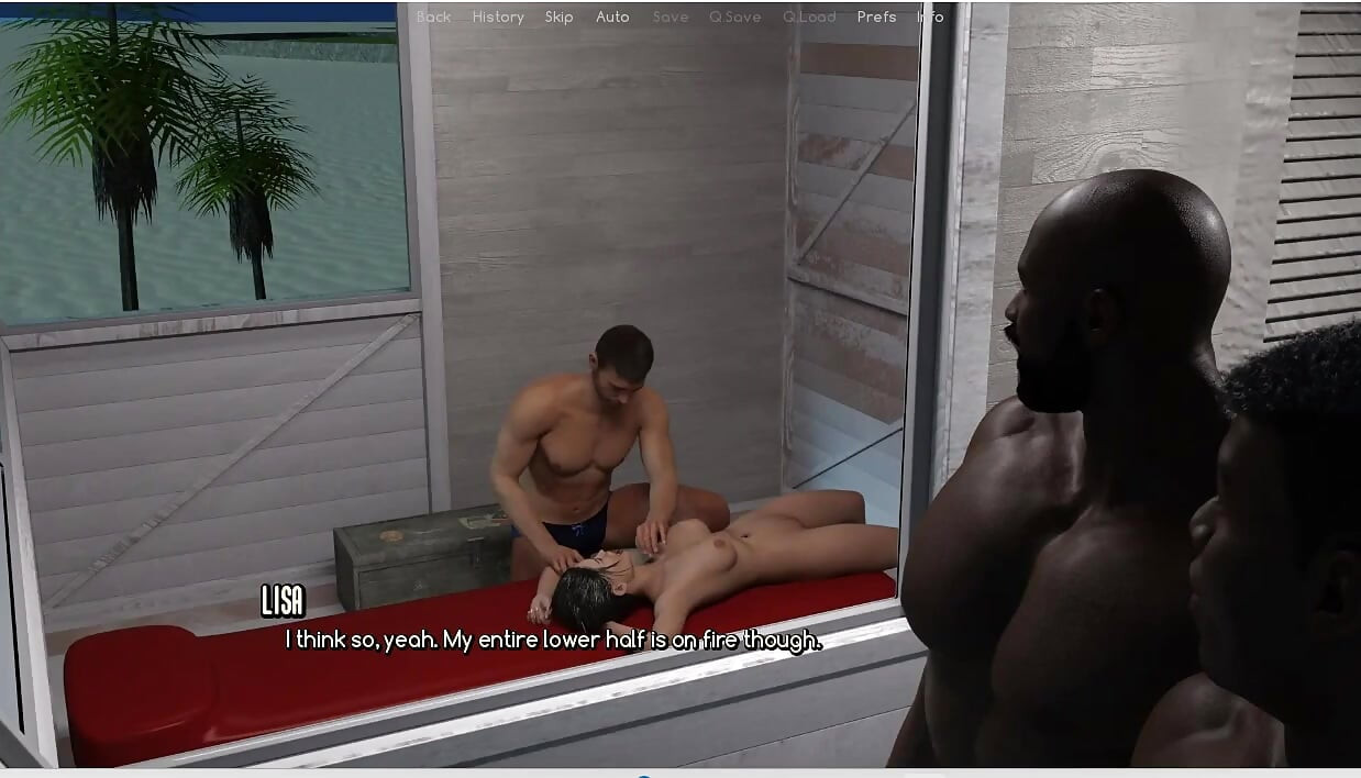 A life worth living - gameplay - roleplay - wife fucks lifeguard in beach infront of husband