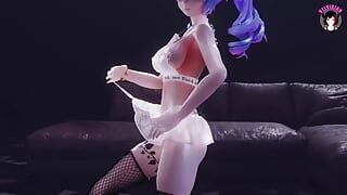 Miku excitée et sexy - danse sexy